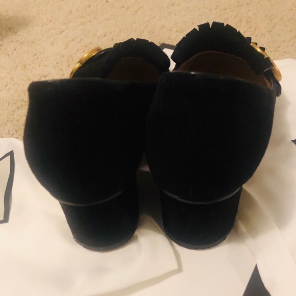 The suede mid-heel pump - Picture 6 of 8